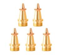 Lot de 5 buses de soudage au laser - Buses en cuivre M16 H35 - Buses de coupe de trous de 2 mm pour pistolet de soudage laser portable - Tête de soudeur laser - Machine de soudage laser - Alimentation
