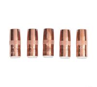 Lot de 5 buses de soudage en cuivre pour diffuseur de gaz Bernard Style Ns-5818c et Ds-1 compatibles avec les embouts de la série T pour Centerfire Design fin encastré Mig Torch Consumables Kit