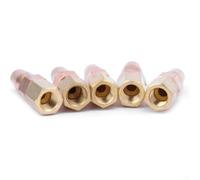 Lot de 5 buses de soudage en laiton pour Oxy Propane pour chalumeau H016 pour divers procédés et applications de soudage (1,1 mm)