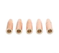 Lot de 5 buses MIG en cuivre style 23-50 1/2" Orifice compatible avec Lincoln pour diffuseur de gaz Magnum 200 400 et 52FN Lot de 5 accessoires de soudure standard