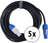 Lot de 5 câbles d'alimentation Link Power Twist connexion pour éclairage 10 m