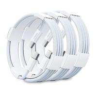 Lot de 5 câbles de charge USB C pour iPhone 16, 15, iPad, MacBook, câble de charge rapide pour Samsung Switch USB Câble de données pour Google Pixel 9 Xiaomi Cordon de charge de téléphone tressé (2 m