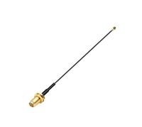 Lot de 5 câbles MHF4 SMA femelle vers prise jack UFL/u.FL mâle, antenne WIFI RF RG1,13 mm RG0,81, extension en queue cochon(RP SMA F to MHF4 F,15CM)