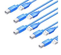 Lot de 5 câbles USB de synchronisation de données pour Arduino UNO Mega, câble d'imprimante, câble de type A mâle vers USB 2.0 de type B mâle, 100 cm