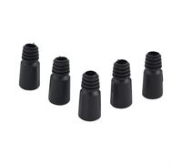 Lot de 5 cache-écrous de compression pour tuyau de frein SM BH59 et SLX - Matériau en caoutchouc pour une durabilité accrue