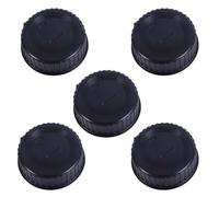 Lot de 5 cache-objectifs arrière compatibles avec objectif Nikon F pour appareil photo D4 D3 D2 D1 D800 D700 D300 D200 D7000 D5100 D5000 D3200 D3100 D3000 D90 D80 D6 D5 D810. A D7200 D500 D3400 D5600