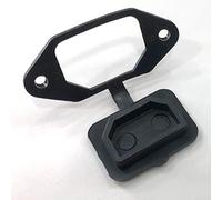 Lot de 5 cache-poussière pour port de charge de véhicule électrique 2P 250 V - Capuchon de protection en caoutchouc étanche - Lot de 5 cache-prises de charge EV - Noir