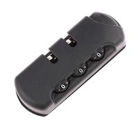 Lot de 5 cadenas à combinaison à 3 chiffres pour valises, sacs et sacs à dos, avec combinaisons réglables.,85x32x12mm