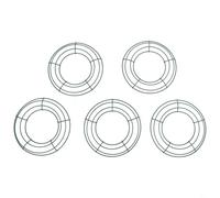 Lot de 5 cadres de couronne pour projets de composition florale élégants (20,3 cm)
