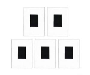 Lot de 5 cadres photo magnétiques en acrylique pour réfrigérateur, affichage clair, protection contre la poussière, décoration d'intérieur moderne (A) 10,2 x 15,2 cm, 12,7 x 17,8 cm