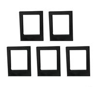 Lot de 5 cadres photo magnétiques pour photos Instax Mini 7,6 cm - Support magnétique de réfrigérateur pour Fujifilm Mini 11 9 8 - Noir et blanc