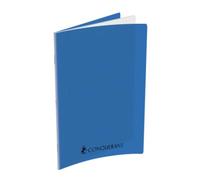 Lot de 5 Cahier Classique PP piqué 24x32, 192p./96 feuilles 70g/m², Séyès, coloris bleu