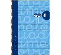 Lot de 5 cahiers 4° Lamela doublés - C 4-80 feuilles - Lot de 5 couleurs assorties