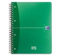 Lot de 5 Cahiers bureau EUROPEAN BOOK reliure intégrale, 240 pages, réglure 5 x 5, Format 21 x 29,7 cm, OXFORD OFFICE G