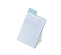 Lot de 5 cahiers de planification journalière avec liste de tâches sur pied | Lot de 5 carnets de notes To Do pour l'école, les fournitures scolaires à domicile, 150 pages, planificateur quotidien