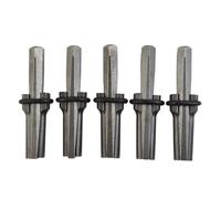 Lot de 5 cales de séparation en acier de 14 mm pour briser le béton et le granit avec cale centrale pour outils à main de maçonnerie