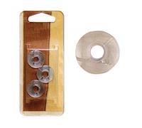 Lot de 5 canettes Plates en Plastique pour Machines à Coudre