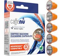 Lot de 5 Capsules de Nettoyage Caffe Nu pour Machine à café Nespresso