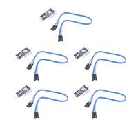 Lot de 5 capteurs de température et d'humidité avec câble pour capteurs domotiques adaptés aux serres et autres communications par bus unique