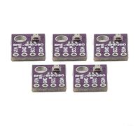 Lot de 5 capteurs de température et d'humidité numérique BMP280 pour interface SPI de précision I2C pour Arduino pour Raspberry Pi projets de bricolage -40 °C à 85 °C 0-100 % RH