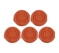 Lot de 5 capuchons de bobine en plastique compatibles avec plusieurs modèles de débroussailleuse sans fil GT, améliore l'efficacité de coupe, pièces de rechange faciles à installer pour les travaux