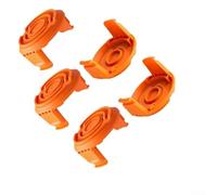 Lot de 5 capuchons de bobine WA6531 pour débroussailleuses WG150/WG151/WG152/WG153/WG155/WG180 - pour coupe-bordures en plastique durable avec outil - Sna