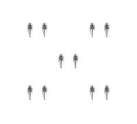 Lot de 5 capuchons de buse d'aérographe pour accessoires de pulvérisation 0,5 mm