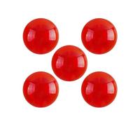 Lot de 5 capuchons de pédale pour effets de guitare électrique - 2,44 x 1,2 cm - Protection ABS/PC en blanc, bleu, violet clair, vert fluo, rouge, jaune, noir