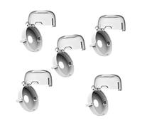 Lot De 5 Capuchons De Pour Cuisinière À Résistants À La Chaleur Non Adhésifs Faciles À Utiliser Et Sans Pour Les Filles