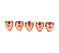 Lot de 5 capuchons de protection pour torche plasma PMX 65/85/105 et MRT 105A, consommables de rechange, construction en cuivre, 105 A, diamètre du port de 2,5 cm