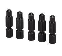 Lot de 5 capuchons de queue en alliage pour ligne de vélo, noyau amovible pour câbles de frein et de transmission, capuchon anti-poussière à design fendu compatible avec un diamètre extérieur de 2 à 5