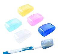 Lot de 5 capuchons de rangement pour brosse à dents - Anti-poussière - Pour l'église, les voyages, les voyages d'affaires, le camping, Taille, Refer to description, Unisexe