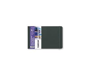Lot de 5 Carnet 36 feuilles Canson® Graduate Mixed Media 21,6x14 200g/m², papier grain léger blanc