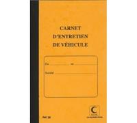 Lot de 5 Carnet Entretien du véhicule - 13x21 - 32 p.
