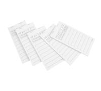 Lot de 5 carnets de commande serveur en papier blanc | Feuillets numérotés pour le suivi des clients, limite les bavures d’encre, aide à l’apprentissage, usage restaurant bar hôtel