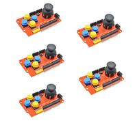 Lot de 5 cartes d'extension JoyStick Shield Game Rocker simulées clavier et souris avec poignée de jeu