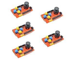 Lot de 5 cartes d'extension JoyStick Shield Game Rocker simulées clavier et souris avec poignée de jeu