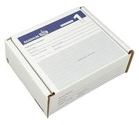 Lot de 5 cartons d'expédition Raadhuis imprimés 146 x 131 x 56 mm