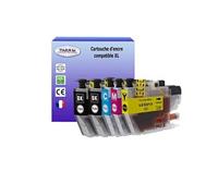 T3AZUR Lot de 5 Cartouches compatibles avec Brother LC3213 XL pour Brother MFC-J491DW, MFC-J497DW, MFC-J890DW, MFC-J895DW Noir, Cyan, Magenta, Jaune https://www.fnac.com/mp45079255/5-Cartouches-compatibles-avec-Brother-LC3213XL-pour-Brother-DCP-J772DW-DCP-J774DW-MFC-J491DW-Noire-Couleur-T3AZUR/w-4?oref=e4359917-8068-b653-ee2a-e0edc5c2c0a0