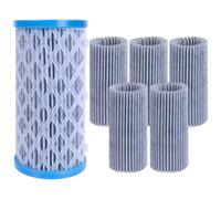 Lot de 5 cartouches de filtre de piscine de type A/C, réutilisables, pour piscines hors sol, élimination efficace des débris