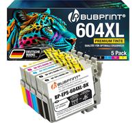 Lot de 5 cartouches d'encre 604XL compatibles Epson 604 XL pour Epson Expression Home XP-2200 XP-2205 XP-3200 XP-4200