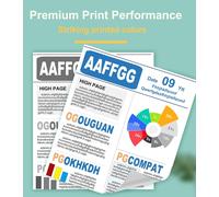 Lot de 5 cartouches d'encre - Cartouches PGI-570XL / CLI-571XL - 1 PGBK, 1 BK, 1 C, 1 M, 1 Y - Pour Canon Pixma MG5750, MG5751, MG5752, MG5753, MG6850, MG6851, MG6852, MG6853