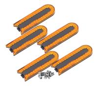 Lot de 5 Catadioptre Avant Côté Moteur pour Xiaomi Mi 3 Avizar Orange G