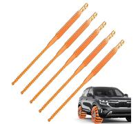 Lot de 5 chaînes antidérapantes pour pneus de neige, pour voiture, camion, berline, scooter, conducteur