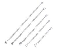 Lot de 5 chaînes d'extension pour collier et bracelet