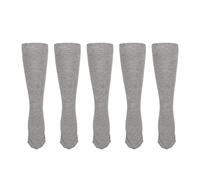 Lot de 5 Chaussettes pour Amputés, Doux et Respirants élastiques BK, Chaussettes Prothétiques Absorbant la Transpiration en Coton pour Amputation Partielle du Pied, Soins des Amputés(L)