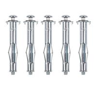 Lot de 5 chevilles en métal à expansion Kreator m4 x 46mm