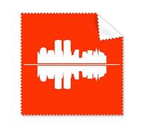 Lot de 5 chiffons de nettoyage pour écran de téléphone ou lunettes Motif signes architecturaux urbains