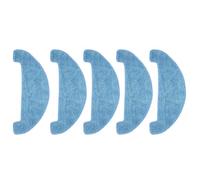 Lot de 5 Chiffons de Serpillière en Fibre, Pièces de Rechange pour Robot Balai, Taille 29,2x14,5cm - Haute Efficacité de Nettoyage, Matériaux Durables, Compatible Avec V8
