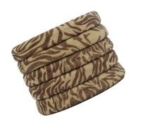 Lot de 5 chouchous en poils d'animaux populaires pour femme et fille, anneaux de serviette, corde à cheveux, esthétique, cercles, pour un usage quotidien